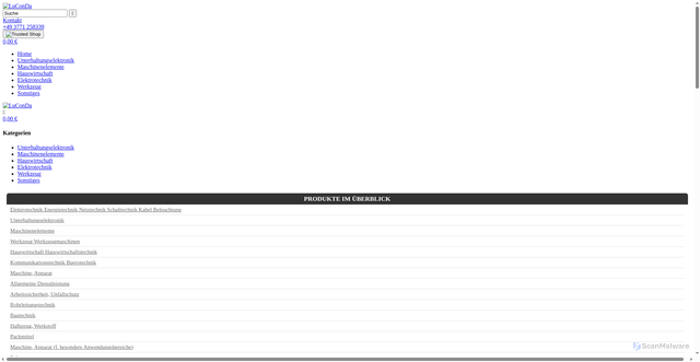 Security scan screenshot of https://luconda.com