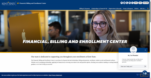 Security scan screenshot of https://enroll.kent.edu/