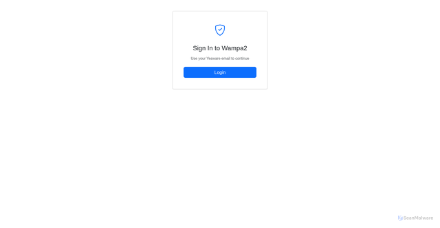 Security scan screenshot of https://wampa2.yesware.com