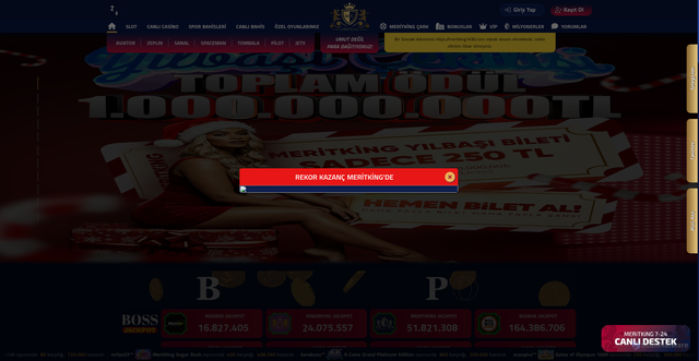 Security scan screenshot of https://meritkinf2000.com/spaceman