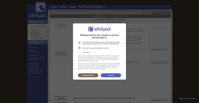 Security scan screenshot of https://forums.whirlpool.net.au/archive/2575999
