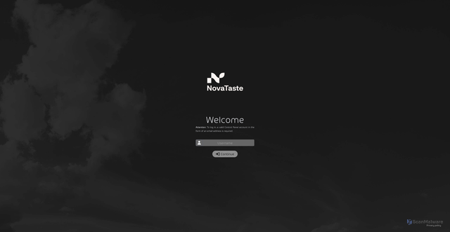 Security scan screenshot of https://awareness.novataste.com