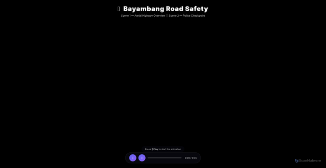Security scan screenshot of https://bayambangroadsafetyanimation-eab5c519xo.edgeone.app/