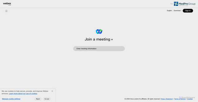 Security scan screenshot of akamaicdn.webex.com