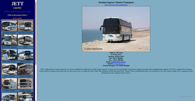 Security scan screenshot of https://www.bus-planet.com/bus/bus-asia/Jordan/buses/coaches/JETT/frame.html