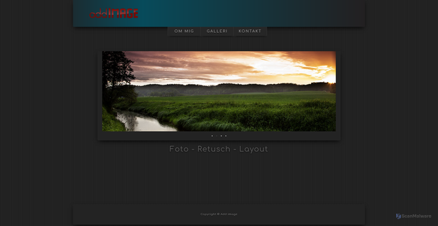 Security scan screenshot of https://addimage.se