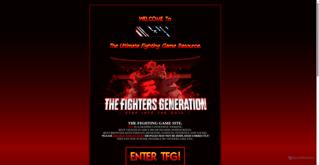 Security scan screenshot of https://www.fightersgeneration.com