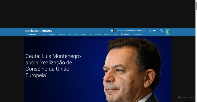 Security scan screenshot of https://cdn.noticiasaominuto.com