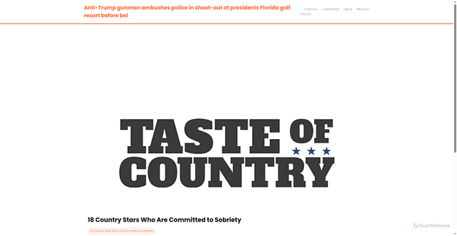 Security scan screenshot of https://ceritamodernstories-dpkbqqgk6sp8.edgeone.app/18-country-stars-who-are-committed-to-sobriety.html