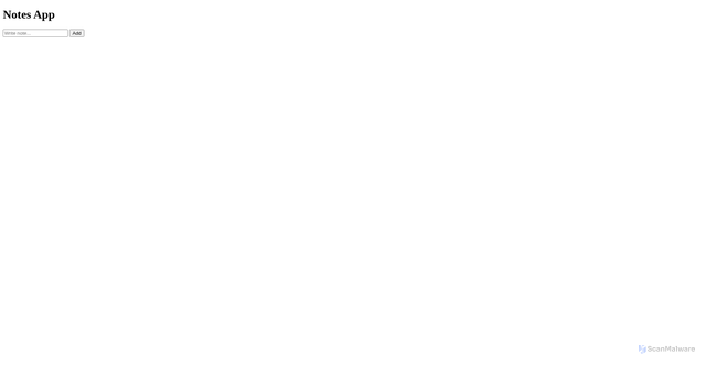Security scan screenshot of https://cloudflare-notes-app-3j6.pages.dev/
