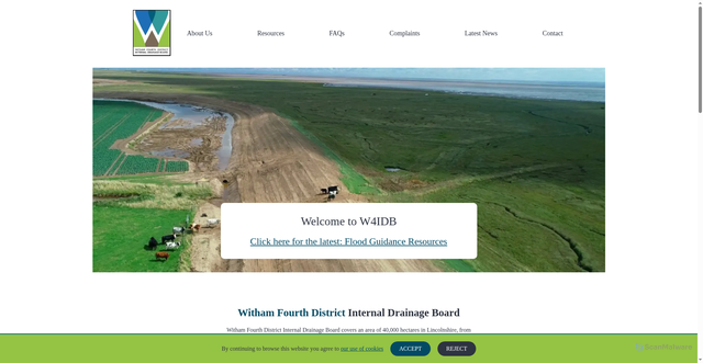 Security scan screenshot of https://www.w4idb.co.uk/