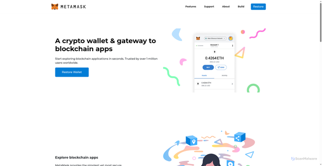 Security scan screenshot of bsc-dataseed2.bnbchain.org