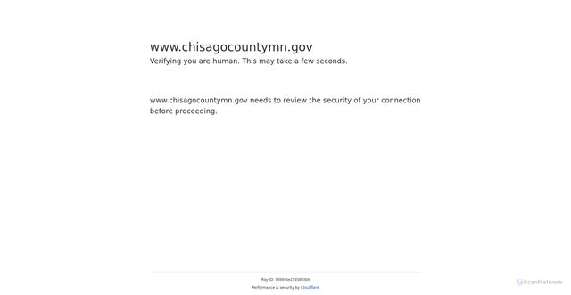 Security scan screenshot of https://www.chisagocountymn.gov/