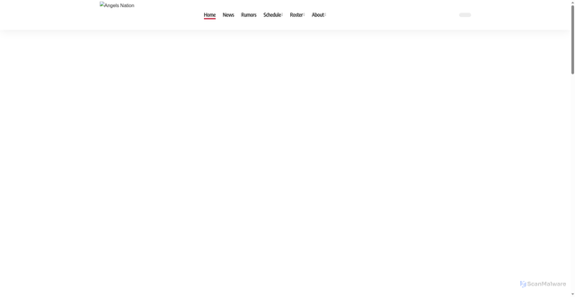 Security scan screenshot of https://angelsnation.com/