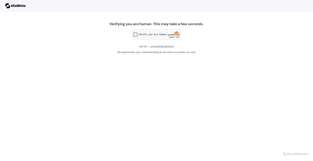 Security scan screenshot of https://www.studocu.com/in/document/op-jindal-global-university/public-international-law/belgium-vs-senegal-case-note/58419640