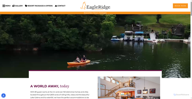 Security scan screenshot of https://www.eagleridge.com/