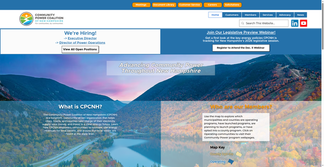 Security scan screenshot of https://www.communitypowernh.gov/