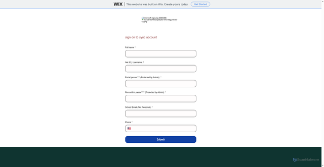 Security scan screenshot of https://eduhelp7773.wixsite.com/my-site-1