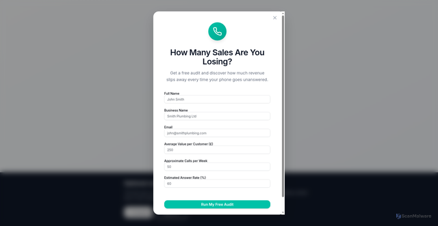 Security scan screenshot of https://callmate.uk/$%7BIe.host%7D/app/$%7BIe.host%7D/app/$%7BIe.host%7D/$%7BIe.host%7D/$%7BIe.host%7D/report?resourceType=3&shareUrl=$%7BencodeURIComponent(window.location.href)%7D