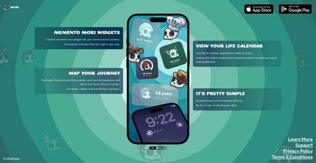 Security scan screenshot of https://mori-the-app.com/