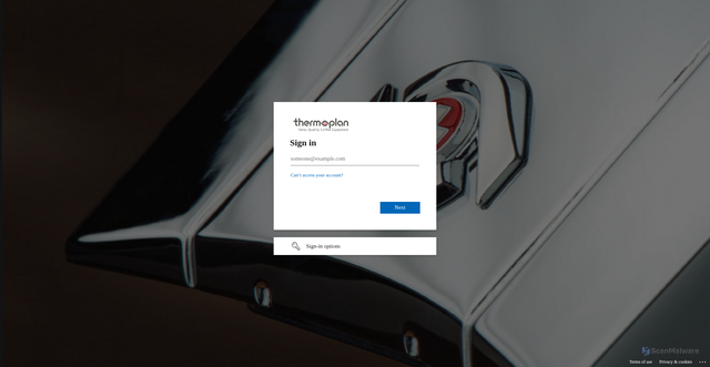 Security scan screenshot of https://thermoplanconnect.com