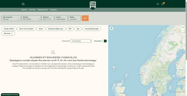 Security scan screenshot of https://boka.funasfjallen.se/
