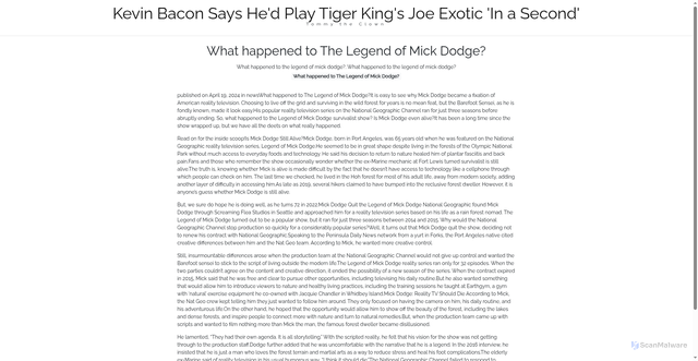 Security scan screenshot of https://sanurresortblog-nl3cjxgi95.edgeone.app/2528-what-happened-to-the-legend-of-mick-dodge.html