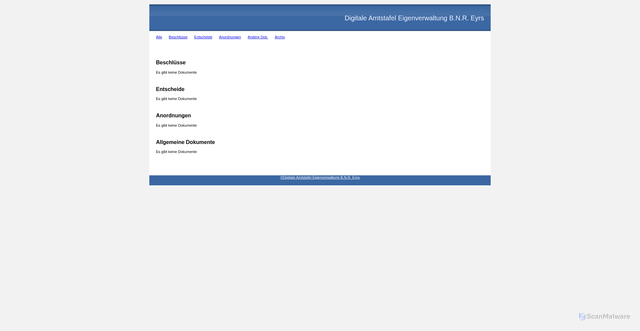 Security scan screenshot of http://data.gvcc.net/AlboPretorioOnline/?gemeinde=732&lang=DE