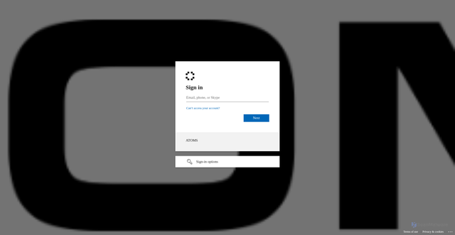 Security scan screenshot of https://csscloudkitchens-my.sharepoint.com
