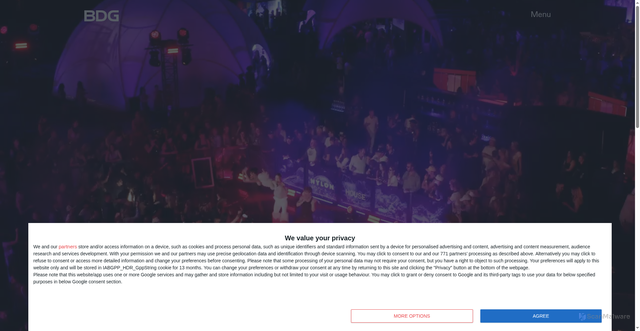 Security scan screenshot of https://bdg.com