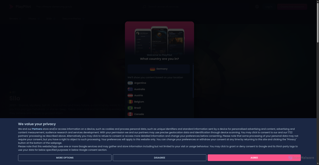 Security scan screenshot of https://playpilot.net