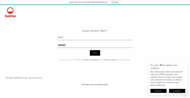 Security scan screenshot of https://site-wu0e5ztn8.godaddysites.com/