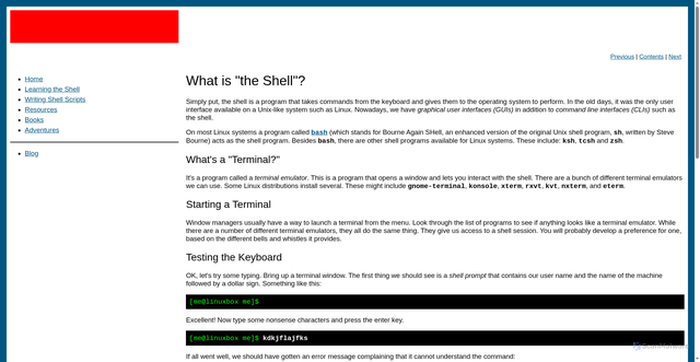 Security scan screenshot of https://linuxcommand.org/lc3_lts0010.php