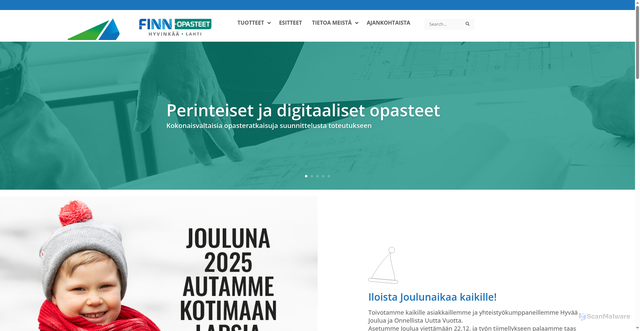 Security scan screenshot of https://finn-opasteet.fi
