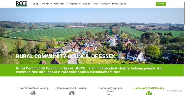 Security scan screenshot of https://essexrcc.org.uk