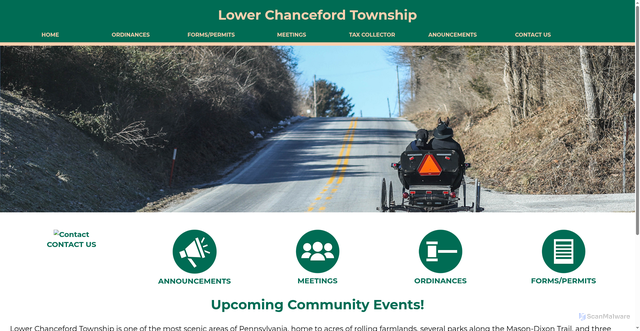 Security scan screenshot of https://lowerchancefordtwppa.gov/