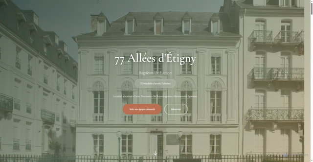 Security scan screenshot of http://luchon-location.com/