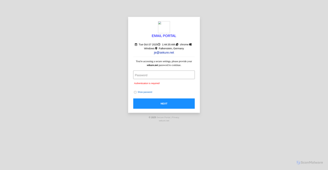 Security scan screenshot of https://drmanishtripathinephro.com/index.html#je@sekure.net