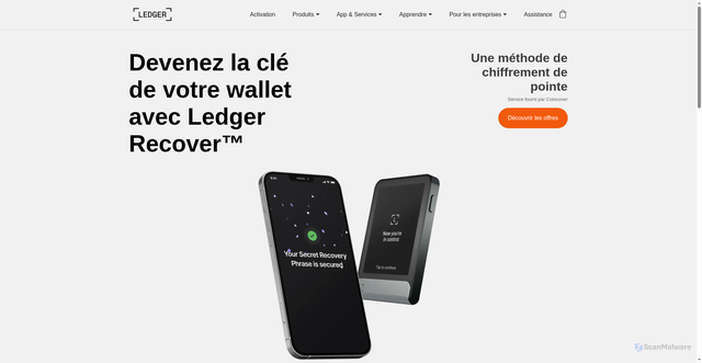 Security scan screenshot of http://forward-ledger.com/