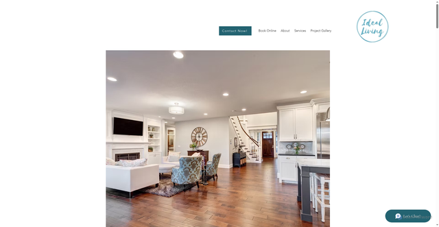 Security scan screenshot of http://ideallivingllc.com/