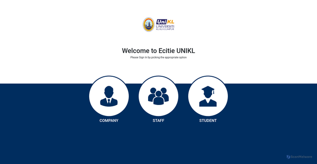Security scan screenshot of https://ecitie2.unikl.edu.my