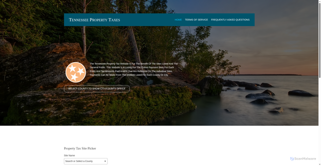 Security scan screenshot of https://www.tnproptax.com/