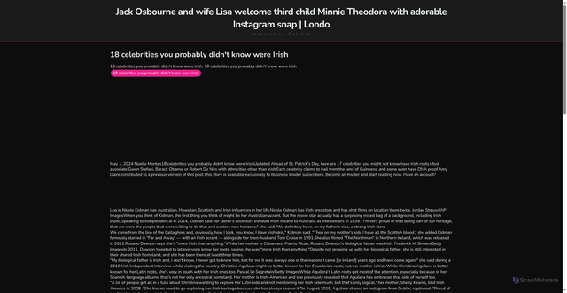 Security scan screenshot of https://pikejudgeblog-dpn8knmrw4nu.edgeone.app/18-celebrities-you-probably-didnt-know-were-irish.html