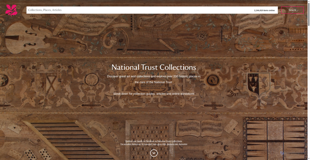 Security scan screenshot of https://www.nationaltrustcollections.org.uk