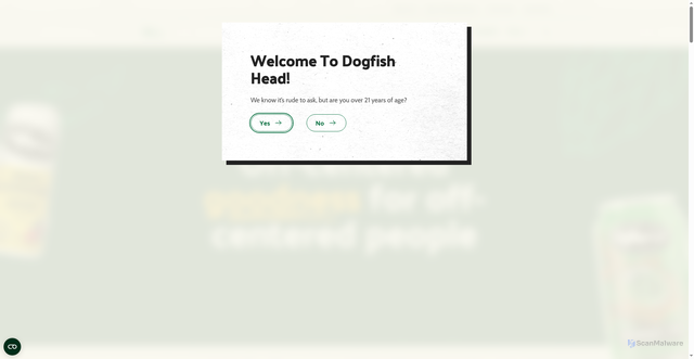 Security scan screenshot of https://dogfish.com