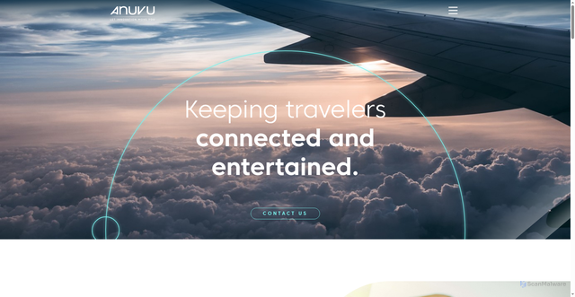 Security scan screenshot of https://anuvu.com