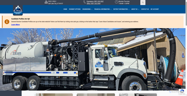 Security scan screenshot of https://mtoidut.gov/