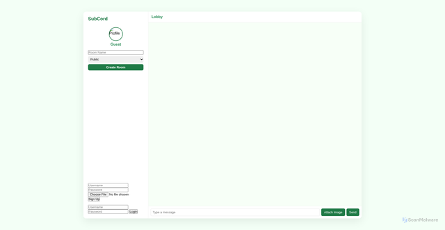Security scan screenshot of https://subcord-wueee9fd5g.edgeone.app/