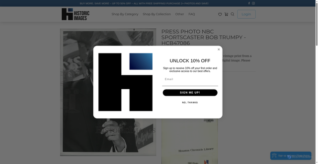 Security scan screenshot of https://historicimages.com/products/hcb47086?srsltid=AfmBOopdtceZ9sWGKn9K-bnRceO3_TLvkm0XWeLm8Jy6M4lfVcOFCsw9