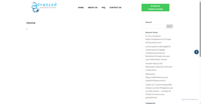Security scan screenshot of https://coloradodiabetes.com